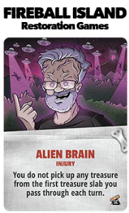 Fireball Island- The Curse of Vul-Kar – Alien Brain Promo Card (web 01)